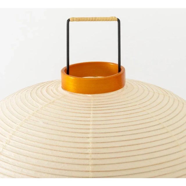 American Isamu Nogouchi "Akari 3a" Table Lamp For Sale - Image 3 of 13