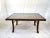 Vintage Chinese Chippendale Bamboo Rattan 1970s Dining Table For Sale - Image 9 of 13