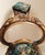 Late 19th Century The Jade Aviary Chair and Ottoman | the Verdant Society Collection For Sale - Image 10 of 12
