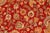 Shabby Chic Floral 1990's Pak-Persian Red/Beige Wool Rug - 5'11'' X 9'5'' For Sale - Image 4 of 9