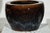 Vintage Brown and Blue Glazed Chinese Stoneware Planter with Rounded Lip For Sale - Image 11 of 18