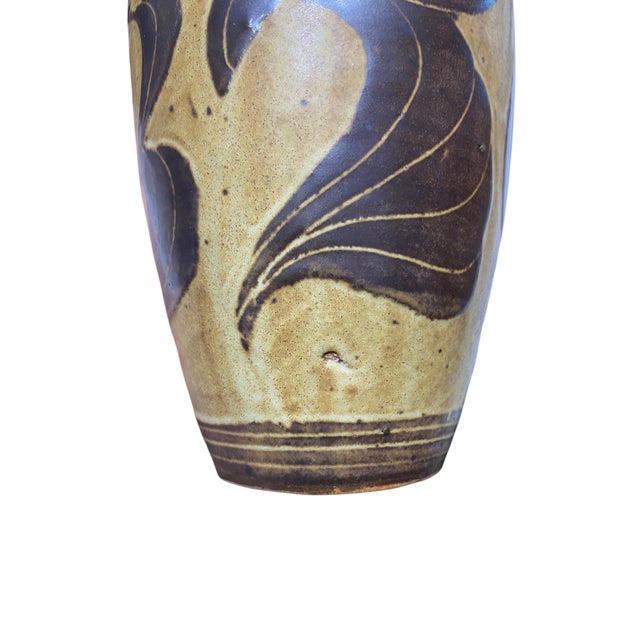 Gustav Otto Reuss (1885-1962) Chinese Inspired Vase German Art Pottery Song Dynasty Style For Sale - Image 10 of 17