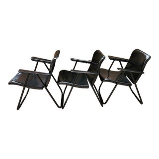 1950s Russel Wright Vintage Patio Folding Chairs For Sale