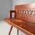 Wood Art Deco Italian Bench in Red Wood, 1930s For Sale - Image 7 of 18