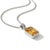 Natural Citrine Gemstone 925 Silver Pendant, November Birthstone Pendant For Sale - Image 4 of 4
