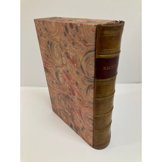 1980s Leather Book Box - Receipts -2 For Sale - Image 5 of 9