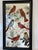 Mid-Century Modern Vintage KayDee Designs Featuring Cardinals Framed in Hand Printed Linen Textiles For Sale - Image 3 of 5