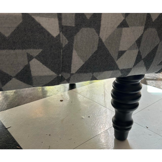 Tufted Ottoman For Sale - Image 4 of 6