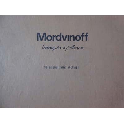Modern Mid 20th Century Nicolas Mordvinoff Images of Love Relief Etchings 100/100 - Set of 30 For Sale - Image 3 of 10
