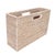 Artifacts Rattan Rectangular Magazine Holder in White Wash - 16" For Sale - Image 4 of 9