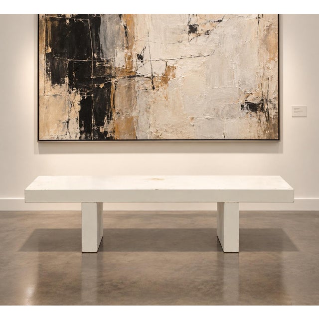 Metal Mid-Century Modern Metal Benches For Sale - Image 7 of 12