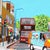 Contemporary Stoke Newington, London - Original Contemporary Cityscape Mixed Media Painting on Paper by Fabio Coruzzi For Sale - Image 3 of 7