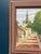 Original Swedish Oil on Panel – “City Street with Church Tower” by Kerstin Grufman – Signed & Dated 1945 – Vintage &...