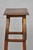 Vintage French Art Nouveau Style Carved Teak Pedestal Plant Stand Side Table For Sale - Image 11 of 18