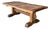 Vintage Rustic Wood Dining Table For Sale
