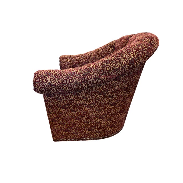 Lexington Furniture Robinson Swivel Chair - A Pair For Sale - Image 10 of 16