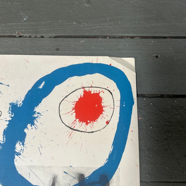 Abstract Expressionism 1960’s Original Joan Miró Lithograph “Paintings on Cardboard Viii” For Sale - Image 3 of 4