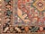 Vintage Persian Heriz Karajah Rug, Hand-Knotted Wool, Geometric Pattern, Rust-Red & Navy, 4x5 For Sale - Image 18 of 18