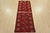 Turkmen Runner 2’6” X 9’10” Red Wool Vintage Tribal Hand-Knotted Rug For Sale - Image 10 of 11