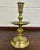 Traditional Antique Brass Candlestick Chamberstick With Drip Tray For Sale - Image 3 of 8