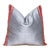 Hazy Silver Festive Silk Euro Pillow Cover For Sale