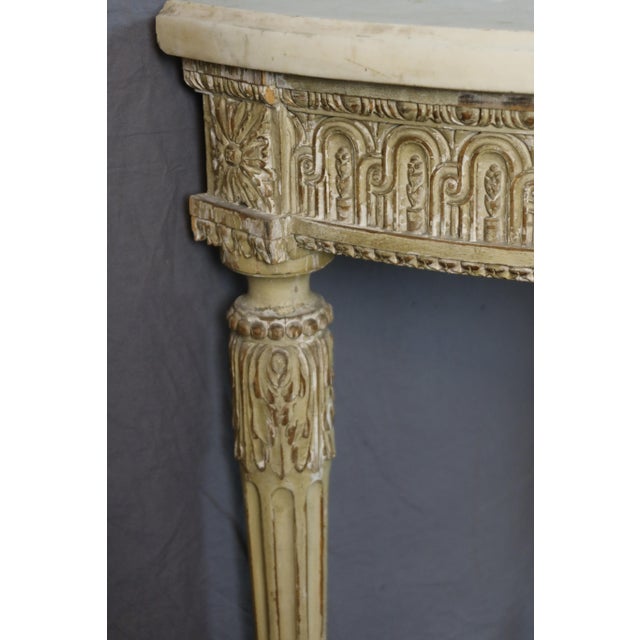 1960s Console Table in Painted Wood, 1960s For Sale - Image 5 of 13