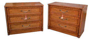 Pair of Vintage Henredon Furniture Bachelor's Chests