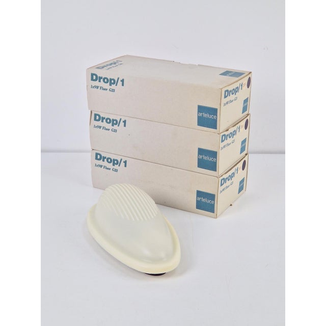 Vintage Drop 1 Wall Lamp by Marc Sadler for Arteluce, Italy, 1990s For Sale - Image 17 of 18