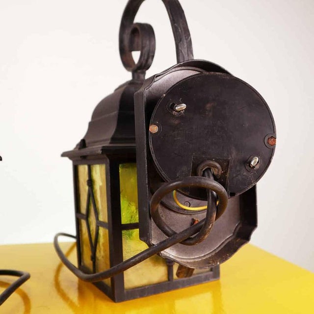 Lanterns in Metal, Set of 2 For Sale - Image 9 of 13