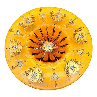 Tre Fuochi Murano Glass Centerpiece from Manifattura Di Murano, 1970s For Sale