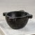 Contemporary Ross Marble Mortar / Condiment Bowl, Medium, Black Marquina For Sale - Image 3 of 3