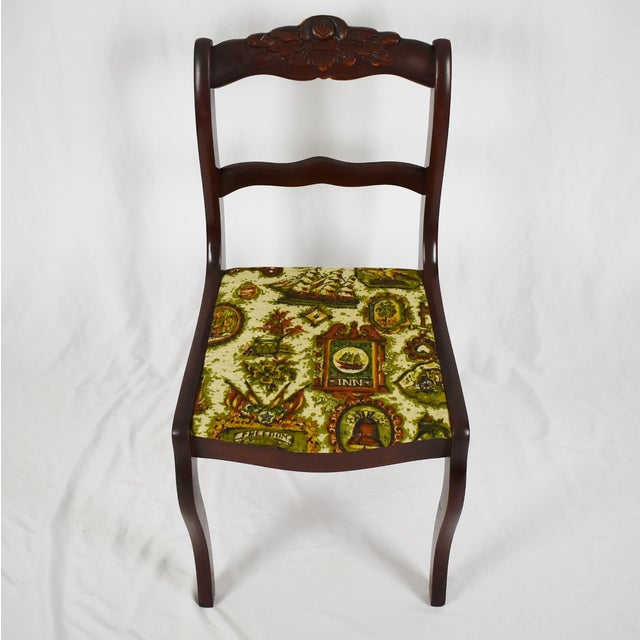 Vintage Victorian Style Accent Chair Chairish