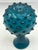 Glass Empoli Hobnail Cased Glass Vase – Mid-Century Modern Italian Art Glass For Sale - Image 7 of 8