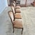 1980s 1980s Chateau d'Ax Louis XV Carved Walnut & Cocoa Velvet Dining Chairs, Assembled Set of 4 For Sale - Image 5 of 15