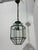1960s Octagonal Chandelier Lantern in Brass and Beveled Glass in the style of Adolf Loos, 1960 For Sale - Image 5 of 13