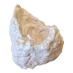 Vintage Plaster Abstract Neutral Palette Sculpture / Giacometti