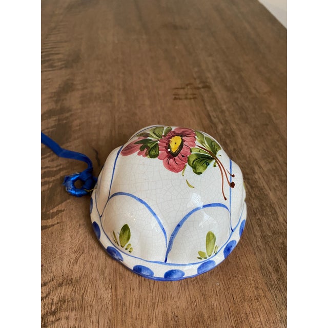 Paint Early 20th Century Polychrome Hand Painted 3D Ornament, Wall Hanging For Sale - Image 7 of 8