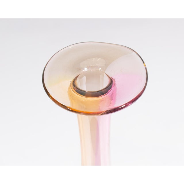 Kosta Boda “Fidji” Glass Vase by Kjell Engman for Kosta Boda For Sale - Image 4 of 8