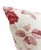 Pair of Large Rose Print Throw Pillows For Sale - Image 4 of 5