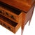 Countertop showcase Rhineland around 1880 in Biedermeier style Cherry wood, ink inlays Original glazing restored and...