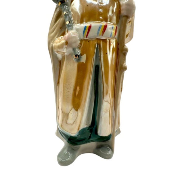 1970s Traditional Ukrainian Zaporozhian Cossack “Hetman” Decanter in Historical Attire For Sale - Image 10 of 11