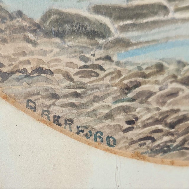 Samuel Wagstaff, Bradford, 1898, Watercolor, Framed For Sale - Image 3 of 5