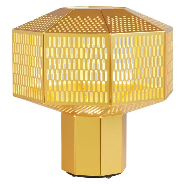 Ma-Rock Table Lamp in Golden Color by Jaime Hayon, 2020 For Sale - Image 6 of 6
