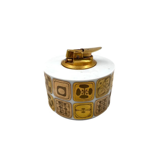 Mid-Century Porcelain Table Lighter by Bjorn Wiinblad for Rosenthal, 1970s For Sale - Image 15 of 17