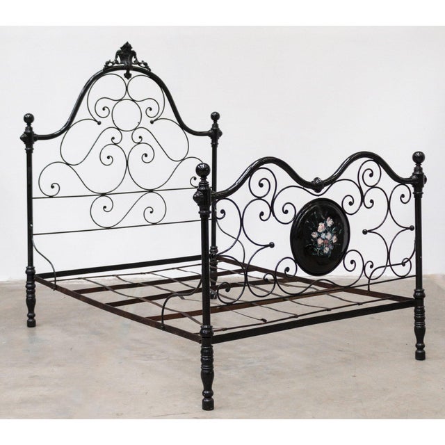 Mid 19th Century Wrought Iron Bed, France For Sale - Image 15 of 15