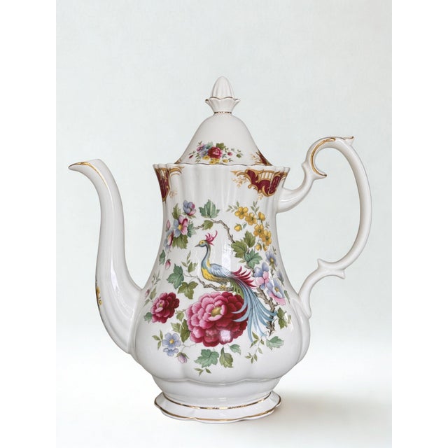 Royal Albert Chatelaine Coffee Pot, Sugar & Creamer - Set of 3 For Sale - Image 12 of 13