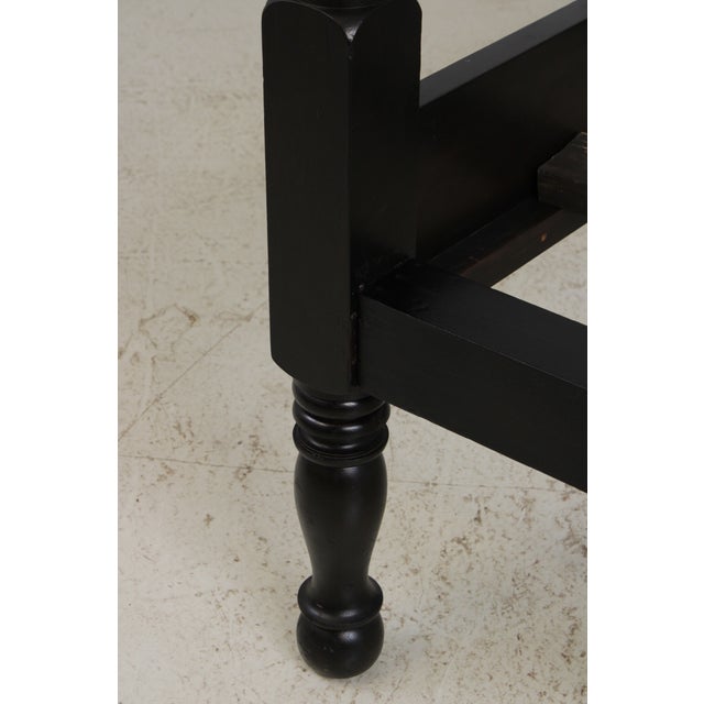 Ralph Lauren King Size Black Plantation Poster Bed For Sale - Image 16 of 16