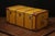 Yellow Curved Mail Trunk, 1890s For Sale - Image 3 of 9