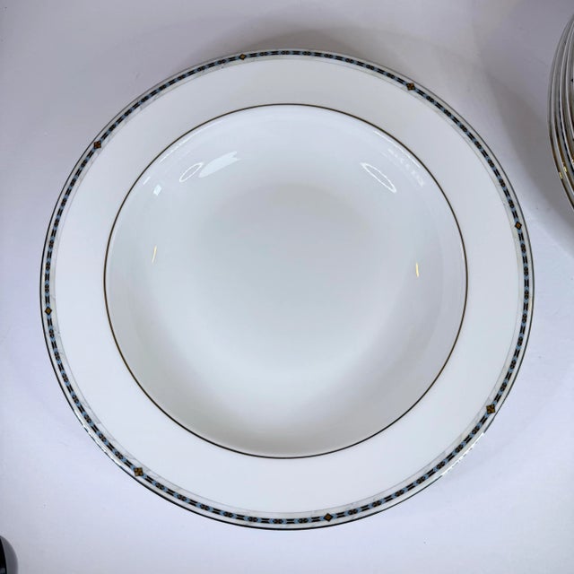 Wedgwood Wedgwood Guinevere Bone China Pasta Bowls - Set of 6 For Sale - Image 4 of 6
