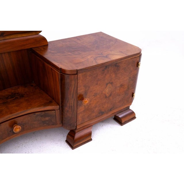 Art Deco Dressing Table, Poland, 1940s For Sale - Image 11 of 14